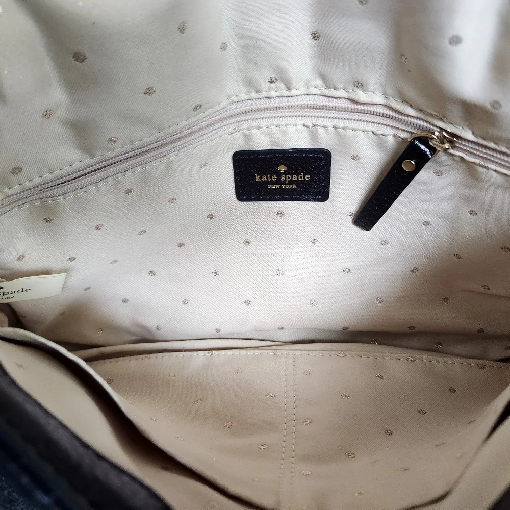 kate spade ​pebbled cowhide